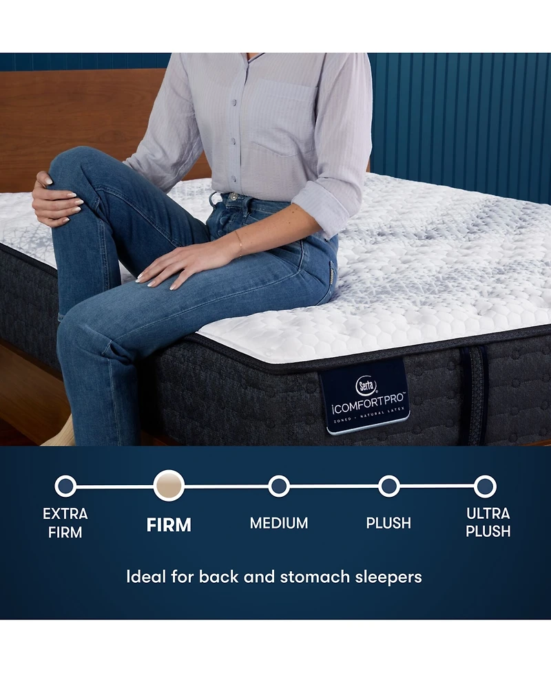 Serta iComfortPro Ambrose 13" Latex Foam Firm Mattress