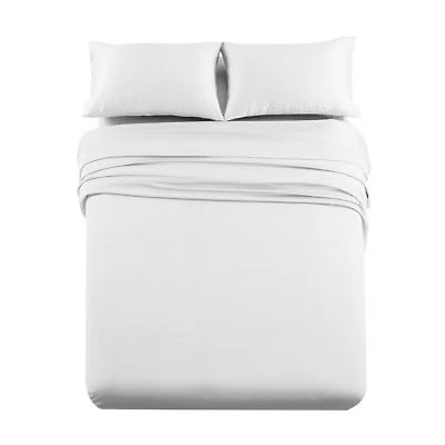 Easy Care 650tc Sheet Set Extra Deep Pockets 22 Inches Queen