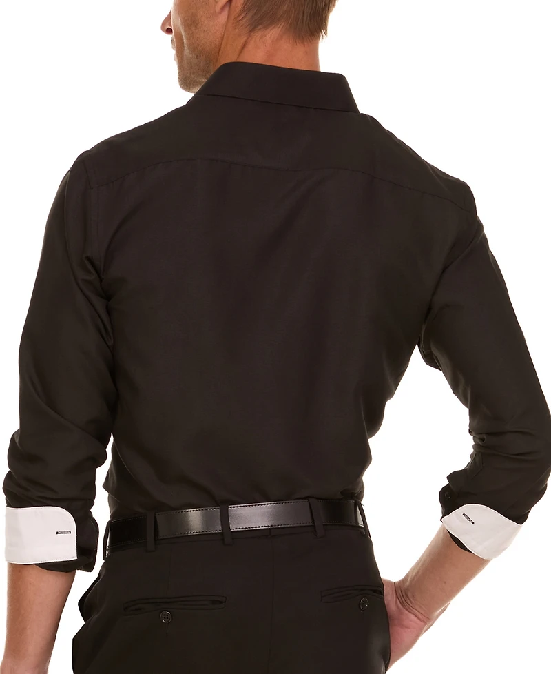 Nicole Miller Men's Slim-Fit Dress Shirt
