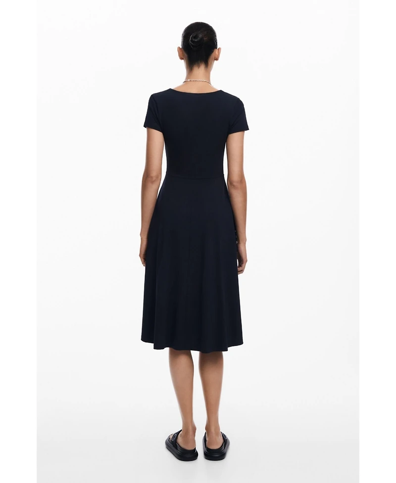 Desigual Women's Butterfly midi dress
