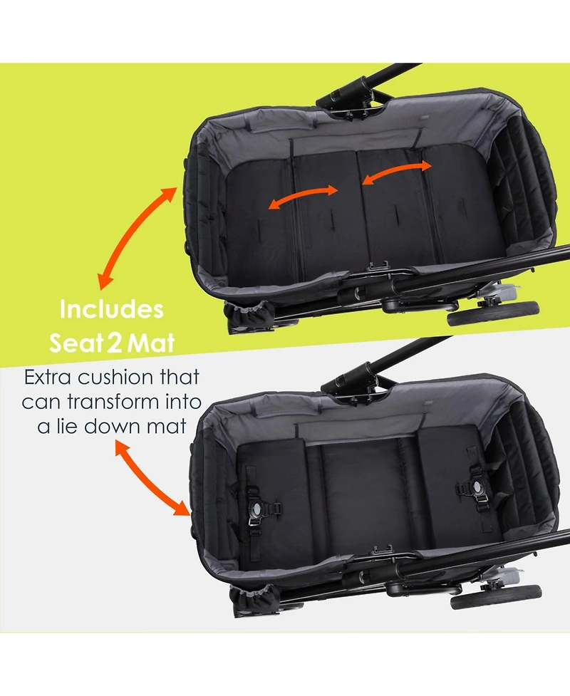 Baby Trend Navigator Pro 2-in-1 Stroller Wagon - Dash Sage