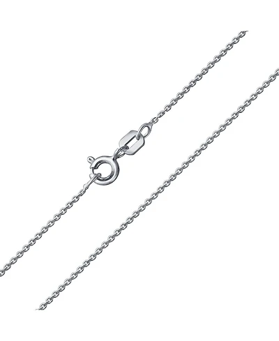 Bling Jewelry Classic Fine Thin 1-2.5 Mm Strong Rolo Link Cable Chain Necklace .925 Sterling Silver 16,18,20,24 Inch