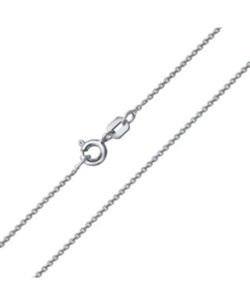 Bling Jewelry Sterling Silver Rolo Chain Necklace 60 Gauge Round Link Made in Italy