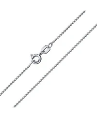 Bling Jewelry Sterling Silver Rolo Chain Necklace 60 Gauge Round Link Made in Italy