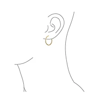 Bling Jewelry Round Channel Set Cz Hoop Earrings Silver Gold Tone Black Stainless Steel 2" Diameter