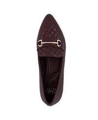 Jones New York Women's Quadia Pointed Toe Quilted Loafers