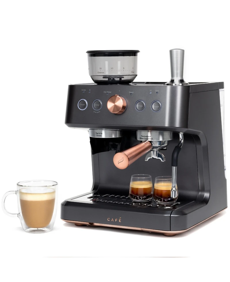 Cafe Bellissimo Semi-Automatic Espresso Machine & Frother