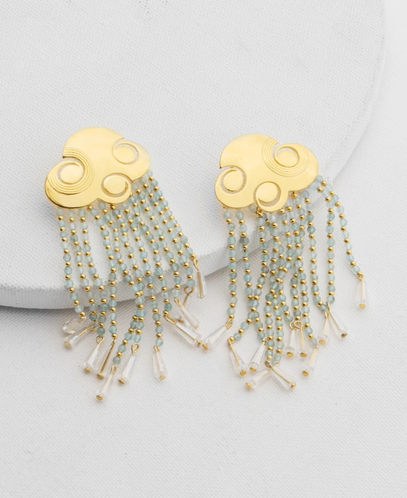 Nectar Nectar New York 18K Gold Plated Joya Dangle Earrings