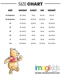 Winnie the Pooh Little Boys Fleece Cosplay Pullover Hoodie