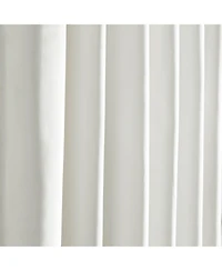 Ihi Home Valencia Faux Silk Taffeta Curtain Panel - with Heavy Interlining