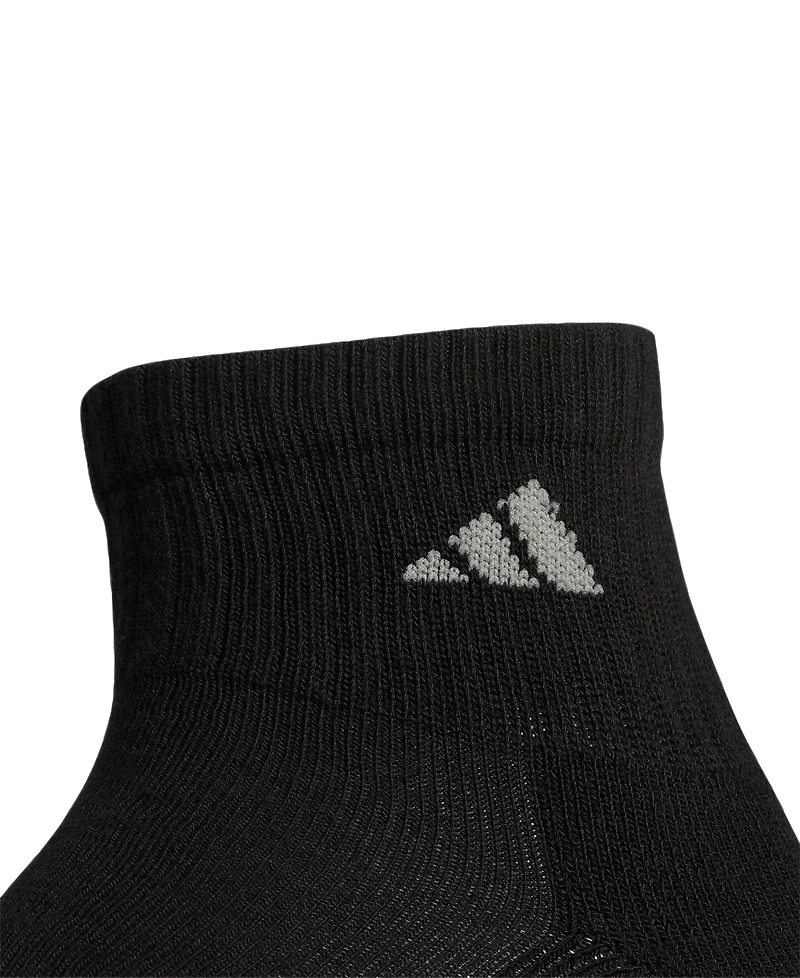 adidas Men's Athletic 6-Pk. Cushioned Quarter Socks