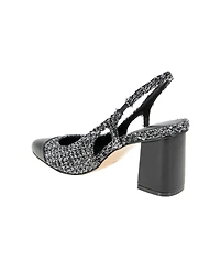 BCBGeneration Women's Darrin Cap Toe Slingback Heeled Pumps