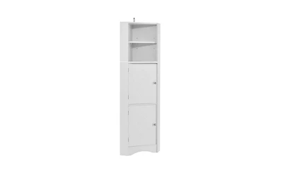 Bathroom Corner Cabinet – Space-Saving Storage Organizer with Stylish Design for Small Bathrooms