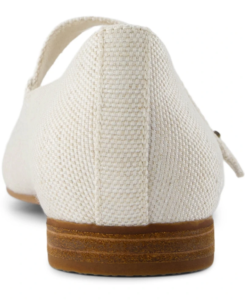 Toms Women's Bianca Canvas Mary Jane Flats