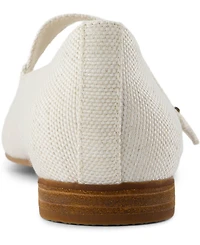 Toms Women's Bianca Canvas Mary Jane Flats