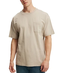 Cotton On Men's Box Fit Pocket Crew Neck T-shirt