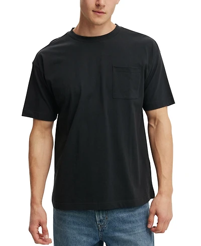 Cotton On Men's Box Fit Pocket Crew Neck T-shirt