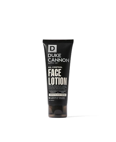 Duke Cannon Oil Control Face Lotion