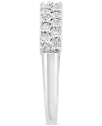 Effy Diamond Double Row Band (1/6 ct. t.w.) in Sterling Silver