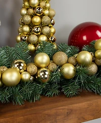 Northlight 6' Shatterproof Ball Vegas 3 - Finish Christmas Garland