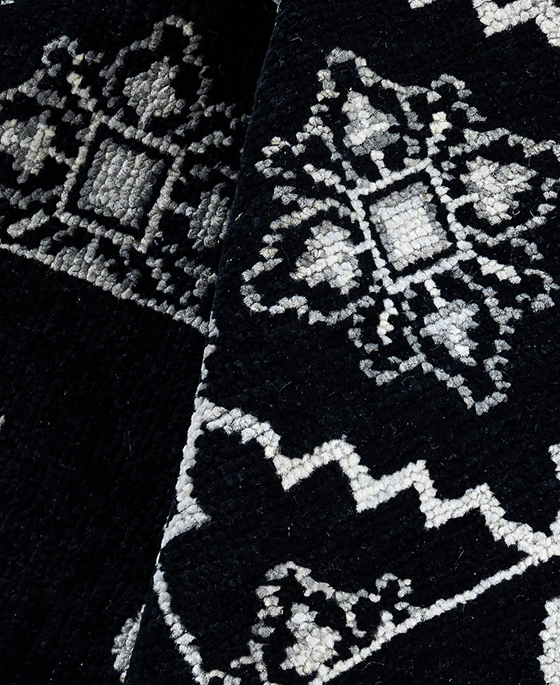 Adorn Hand Woven Rugs Indian Ooak M7067 8'3''x9'10'' Area Rug