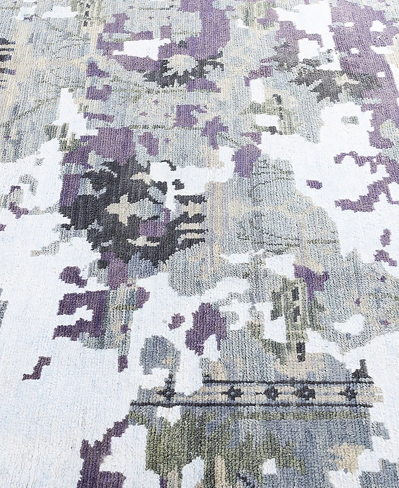 Adorn Hand Woven Rugs Indian Ooak M7184 7'10''x10'3'' Area Rug