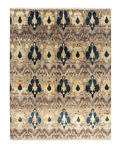 Adorn Hand Woven Rugs Indian Ooak M6178 7'10''x10'1'' Area Rug
