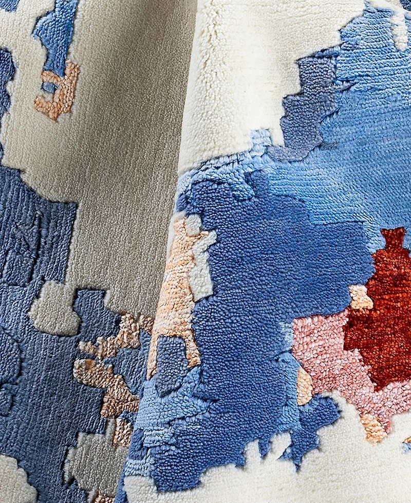 Adorn Hand Woven Rugs Indian Ooak M7517 9'2''x12'2'' Area Rug