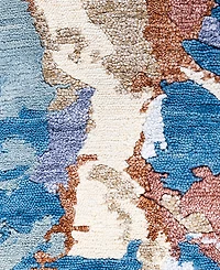 Adorn Hand Woven Rugs Indian Ooak M7381 8'1''x10'3'' Area Rug