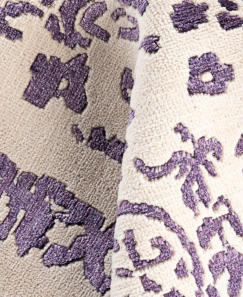 Adorn Hand Woven Rugs Indian Ooak M7526 8'1''x10' Area Rug