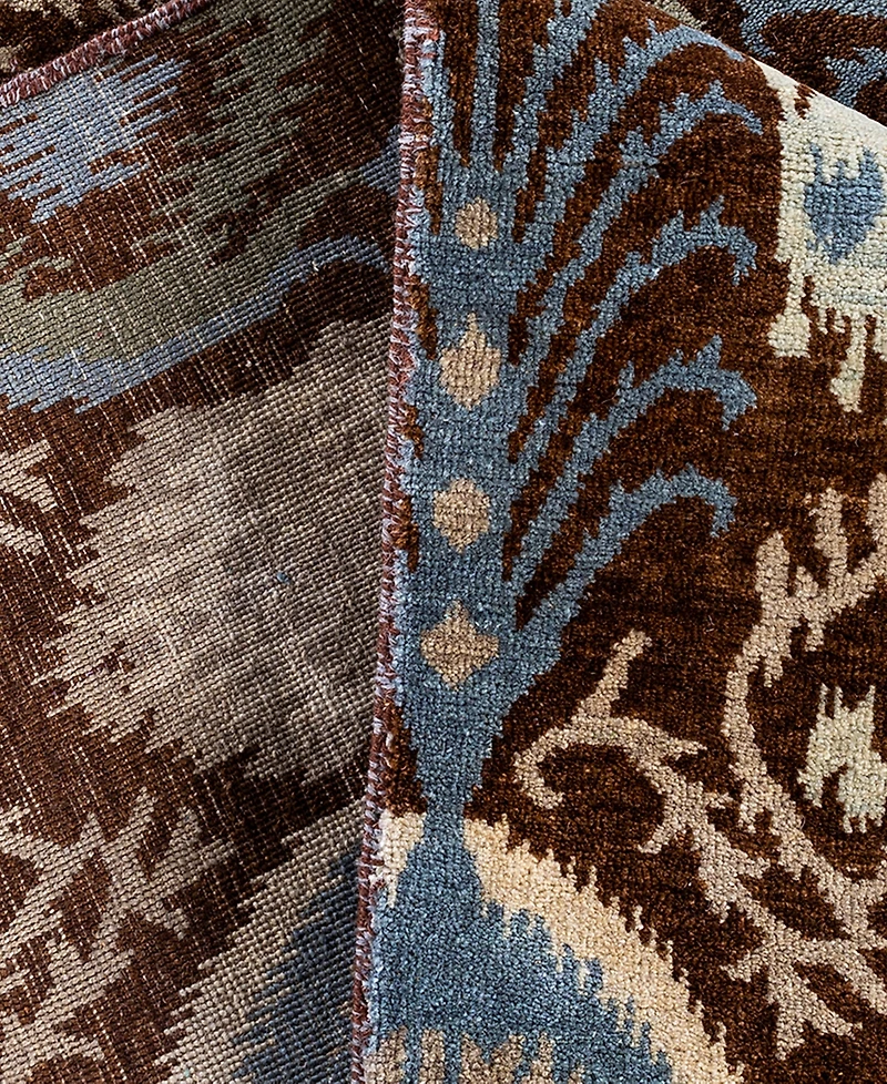 Adorn Hand Woven Rugs Indian Ooak M6036 8'1''x10' Area Rug