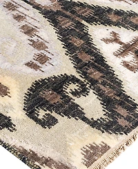 Adorn Hand Woven Rugs Indian Ooak M5996 9'2''x12'3'' Area Rug
