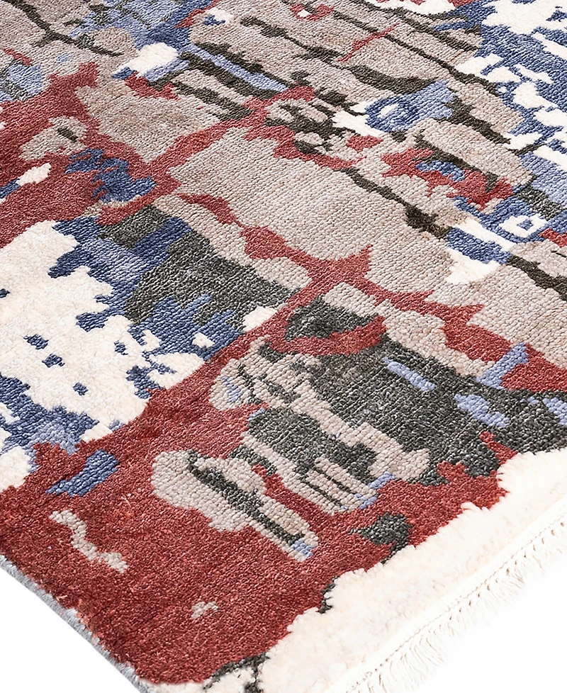 Adorn Hand Woven Rugs Indian Ooak M6993 8'2''x10'2'' Area Rug