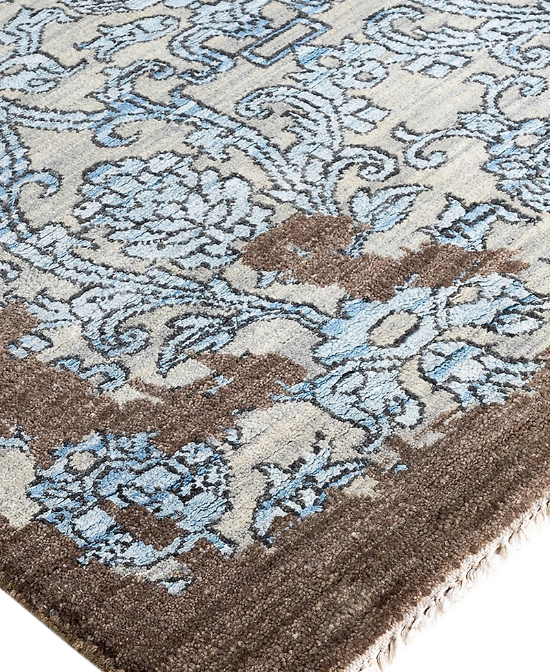 Adorn Hand Woven Rugs Indian Ooak M6594 9'2''x12'1'' Area Rug