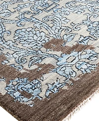 Adorn Hand Woven Rugs Indian Ooak M6594 9'2''x12'1'' Area Rug