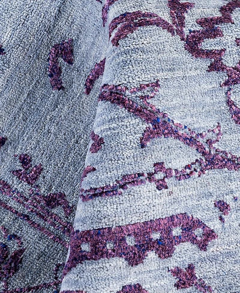 Adorn Hand Woven Rugs Indian Ooak M7549 9'1''x12'1'' Area Rug