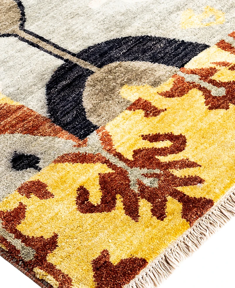 Adorn Hand Woven Rugs Indian Ooak M6139 8'10''x12'4'' Area Rug