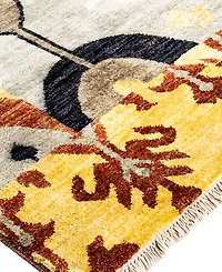 Adorn Hand Woven Rugs Indian Ooak M6139 8'10''x12'4'' Area Rug