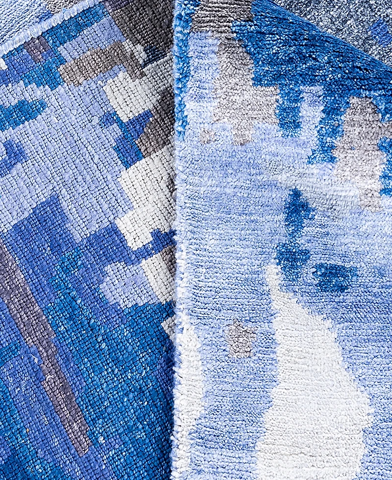 Adorn Hand Woven Rugs Indian Ooak M6966 9'1''x11'10'' Area Rug