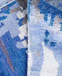 Adorn Hand Woven Rugs Indian Ooak M6966 9'1''x11'10'' Area Rug