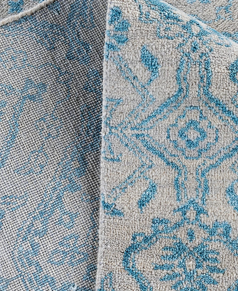 Adorn Hand Woven Rugs Indian Ooak M7107 9'x10'2'' Area Rug