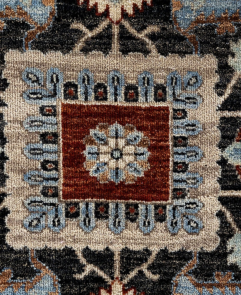 Adorn Hand Woven Rugs Indian Ooak M7757 8'x10'4'' Area Rug