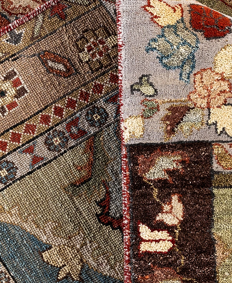 Adorn Hand Woven Rugs Indian Ooak M5757 8'3''x10'3'' Area Rug