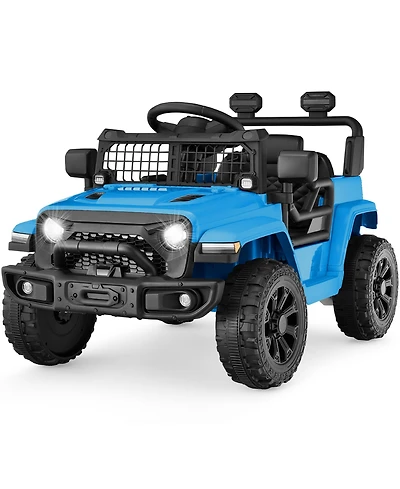 Best Choice Products 6V Kids Ride-On Truck Car w/ Parent Remote Control, 4-Wheel Suspension, Led Lights