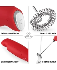 Milk Frother Pro With Holster Stand