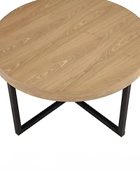 Yukon 20.25" Wood Nesting Table