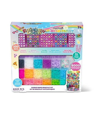 Rainbow Loom Beadmoji Design Station Bracelets.