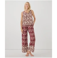 Pact Women's Organic Cotton Staycation Sleep Tank