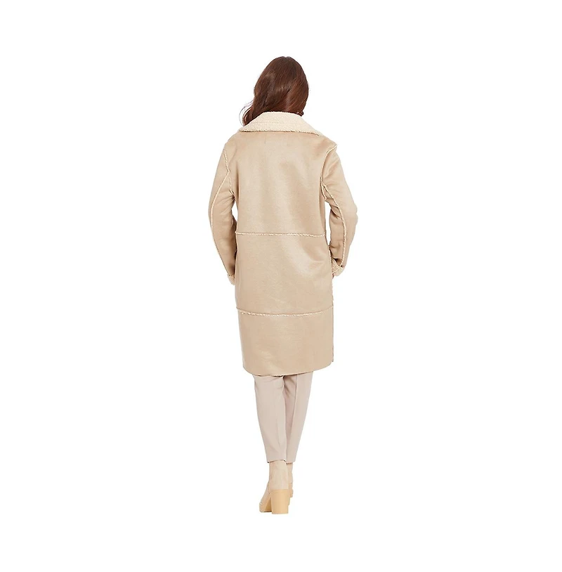Frye Women's Lily Faux Shearling Coat