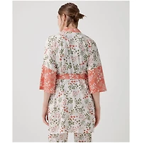 Pact Women's Organic Cotton Staycation Short Robe